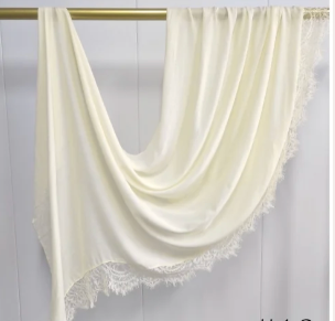 Modal Lace Trim Hijab